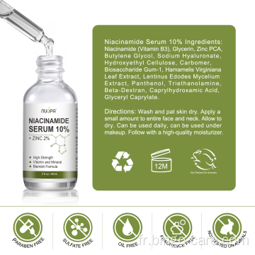 Meilleur sérum de niacinamide blanchissant hydratant pour les soins de la peau